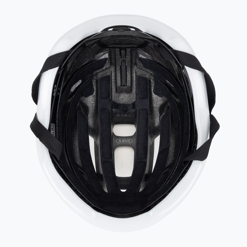 Велосипедна каска ABUS Taipan shiny white 5