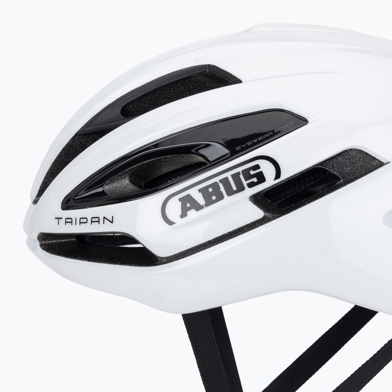 Велосипедна каска ABUS Taipan shiny white 7