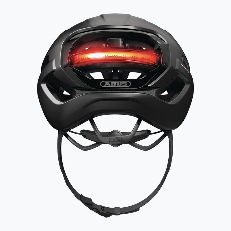 Велосипедна каска ABUS Taipan LED velcet black 6
