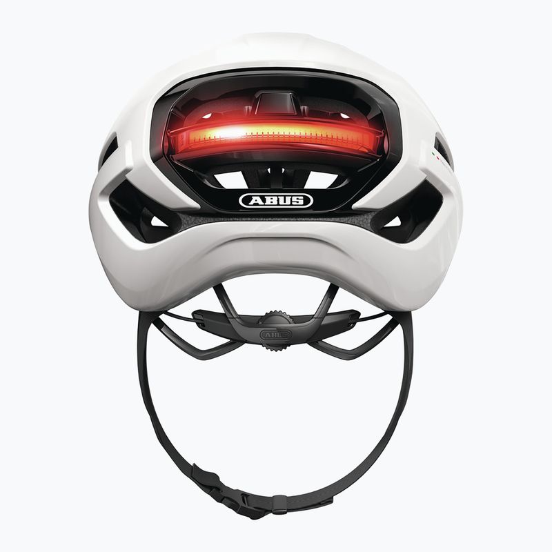 Велосипедна каска ABUS Taipan LED shiny white 5