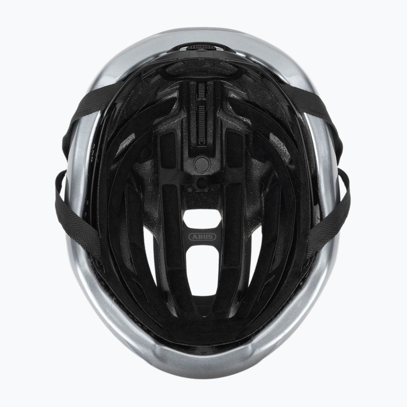 Велосипедна каска ABUS Taipan LED graphite silver 5