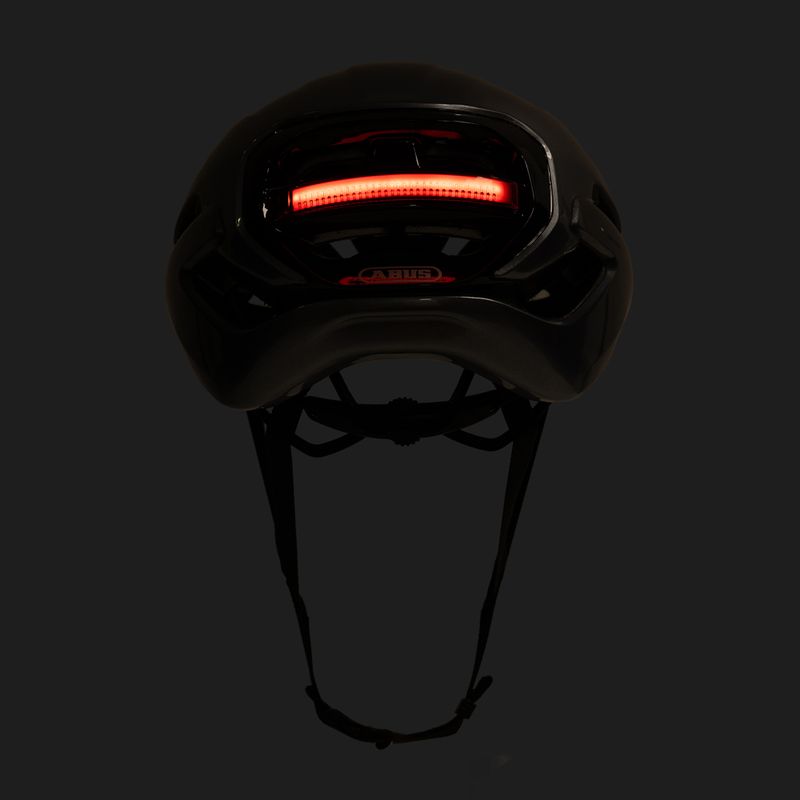 Велосипедна каска ABUS Taipan LED graphite silver 9
