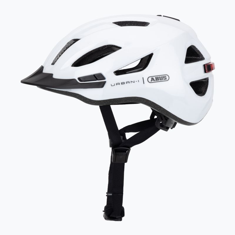 Велосипедна каска ABUS Urban-I 4.0 shiny white 3
