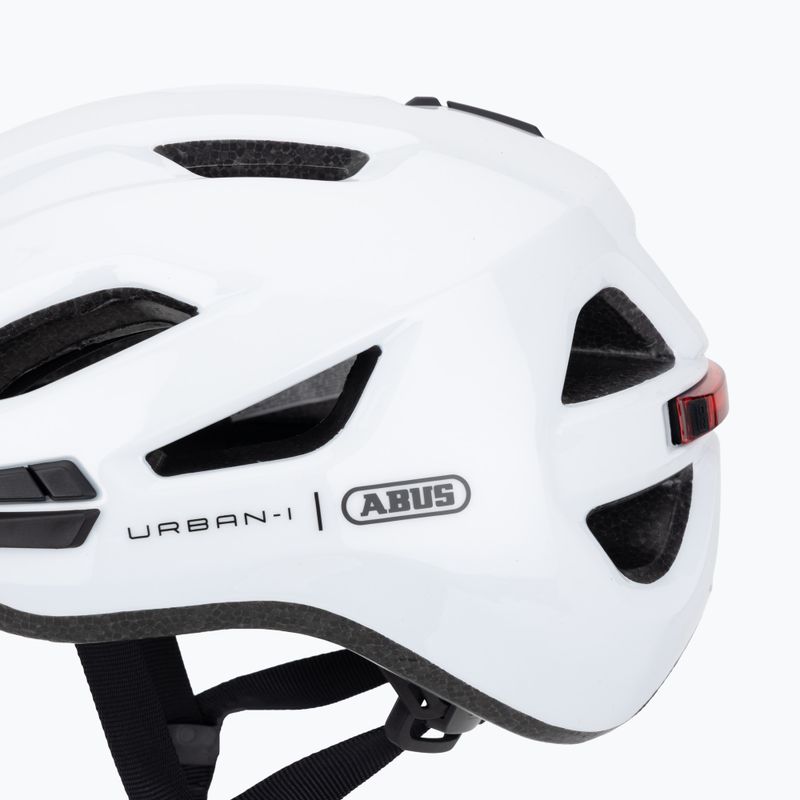 Велосипедна каска ABUS Urban-I 4.0 shiny white 7