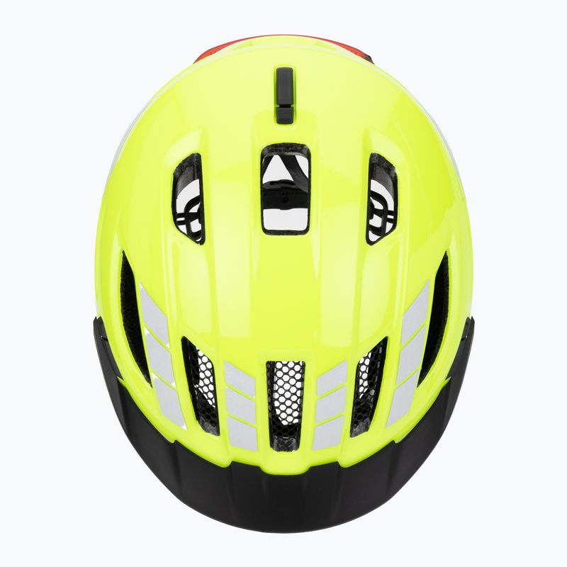Велосипедна каска ABUS Urban-I 4.0 signal yellow 6