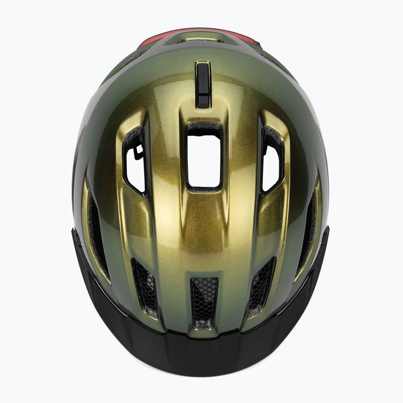 Велосипедна каска ABUS Urban-I 4.0 pepper green 6