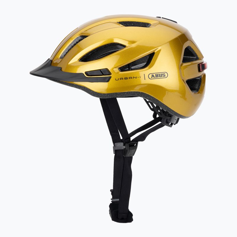 Велосипедна каска ABUS Urban-I 4.0 honey yellow 3