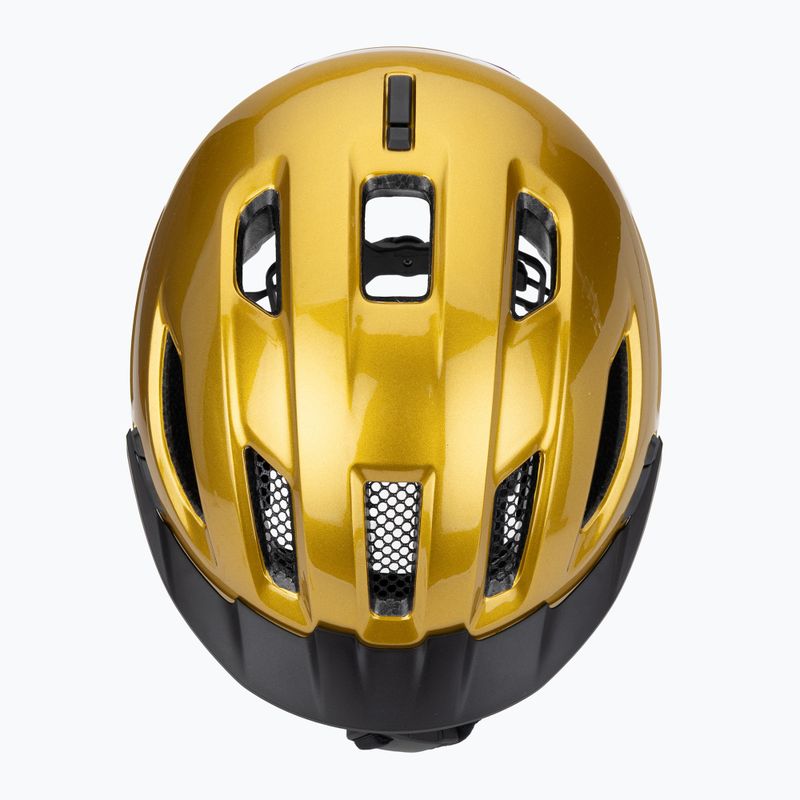 Велосипедна каска ABUS Urban-I 4.0 honey yellow 6