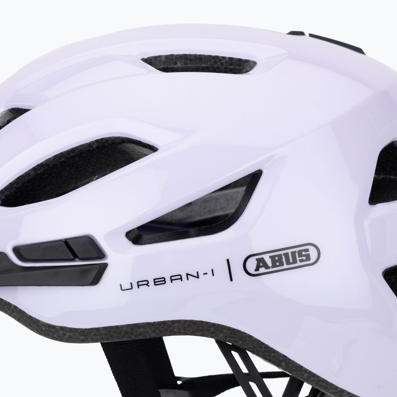 Велосипедна каска ABUS Urban-I 4.0 light lavender 7