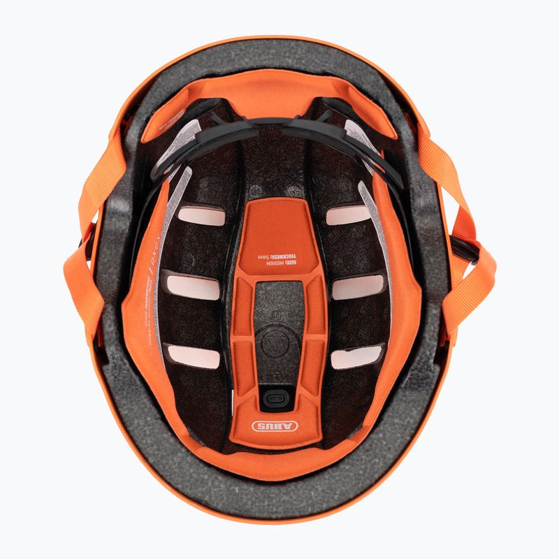 Велосипедна каска ABUS Xoxo mono orange 5