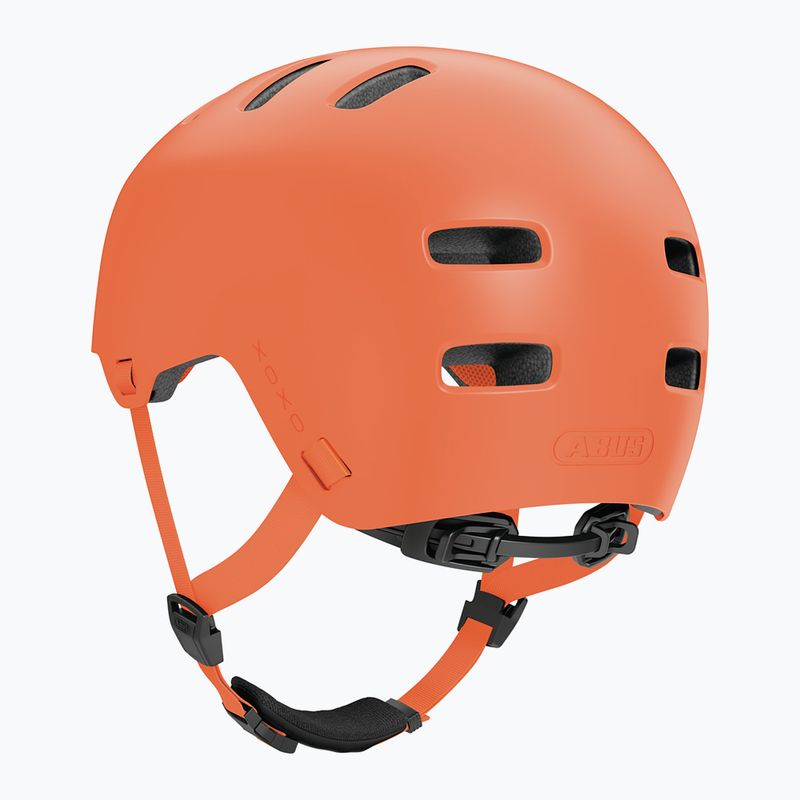 Велосипедна каска ABUS Xoxo mono orange 3