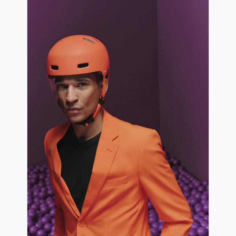 Велосипедна каска ABUS Xoxo mono orange 7