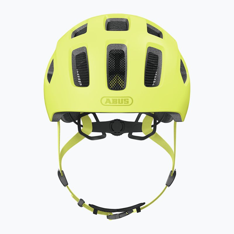 Детска велосипедна каска ABUS Youn-I 2.0 mono yellow 4