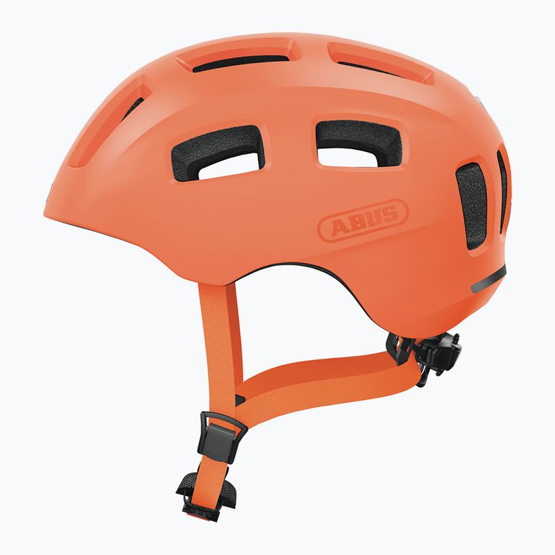 Детска велосипедна каска ABUS Youn-I 2.0 mono orange 2
