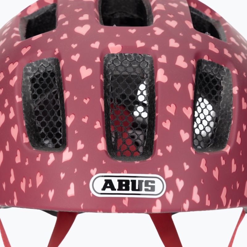 Детска велосипедна каска ABUS Youn-I 2.0 cherry heart 7