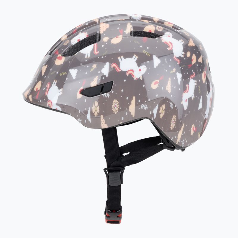 Детска велосипедна каска ABUS Smiley 3.0 grey horse 3