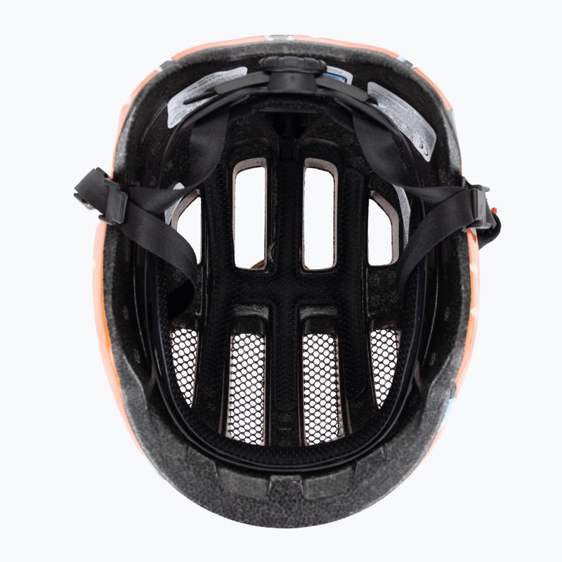 Детска велосипедна каска ABUS Smiley 3.0 orange monster 5