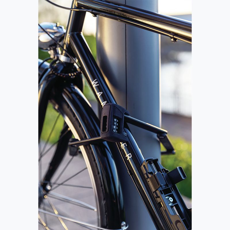 Ключалка за велосипед ABUS Bordo 6000C/90 SH Combo черна 4
