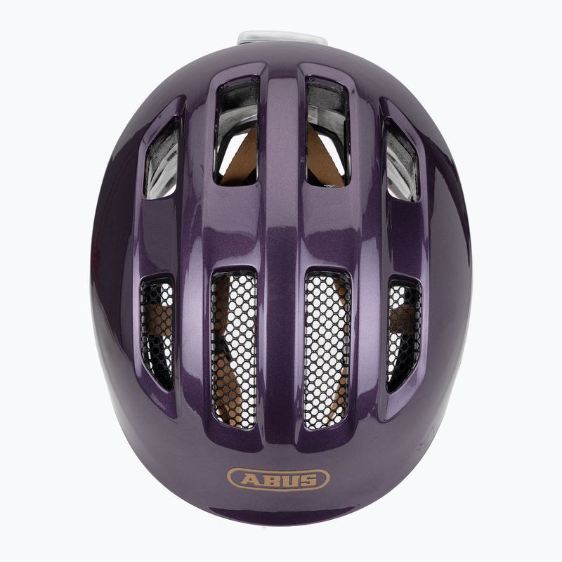 ABUS Детска велосипедна каска Smiley 3.0 ACE LED кралско лилаво 6
