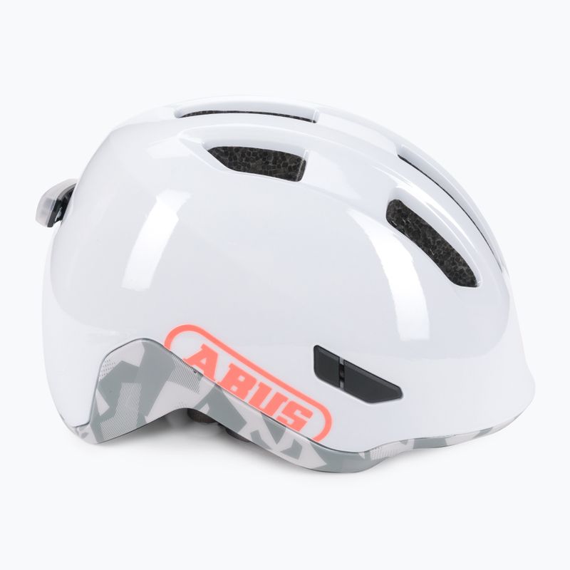 Детска велосипедна каска ABUS Smiley 3.0 ACE LED бяла 67715 3