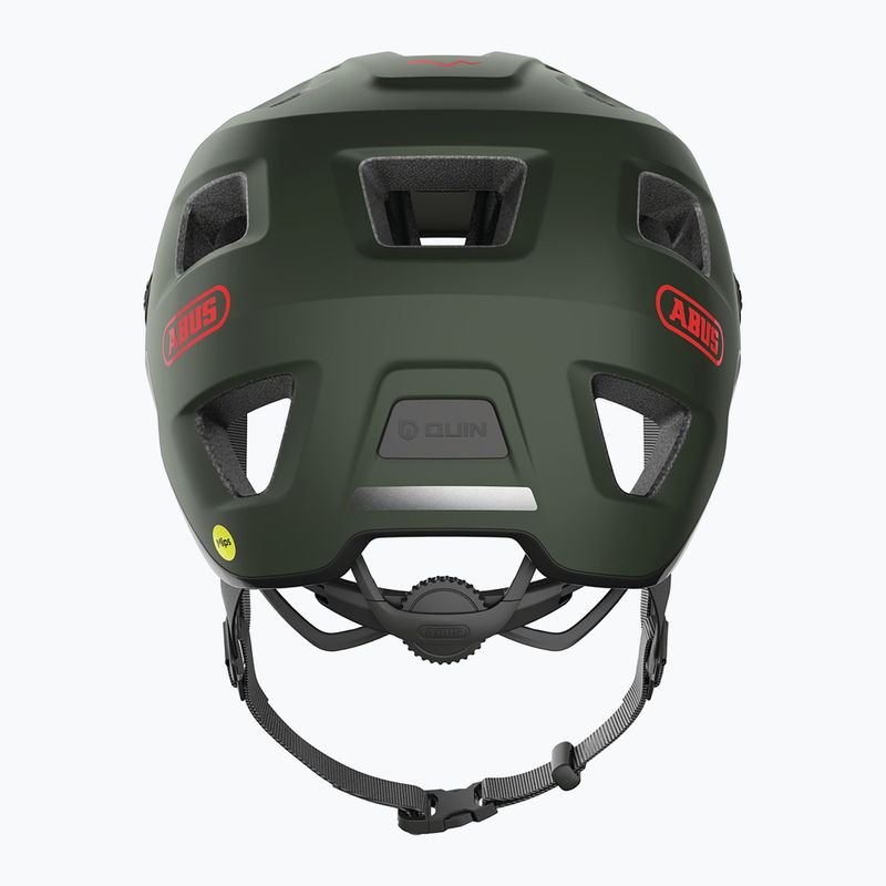 Велосипедна каска ABUS MoDrop MIPS pine green 3