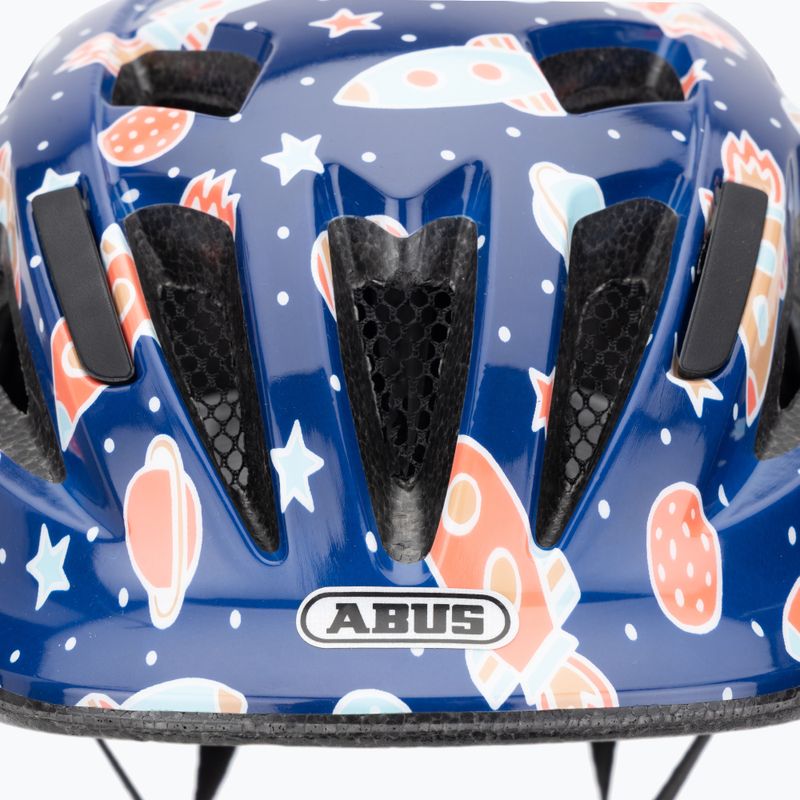 Детска велосипедна каска ABUS Smooty 2.0 blue space 7