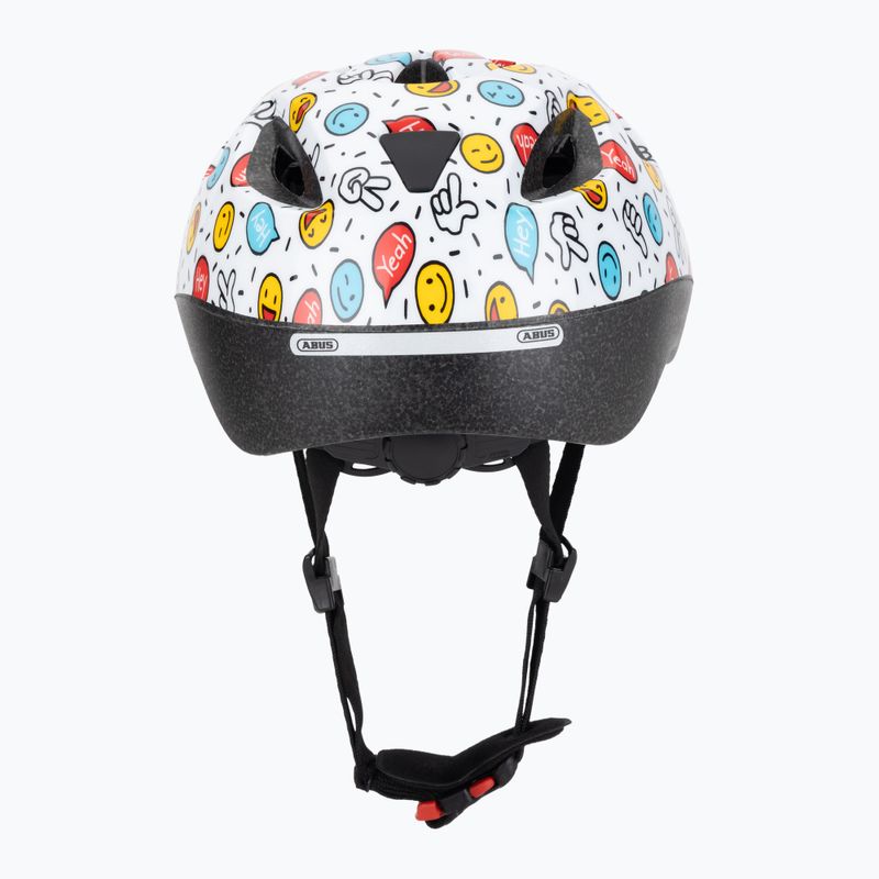 Детска велосипедна каска ABUS Smooty 2.0 white smiley 4