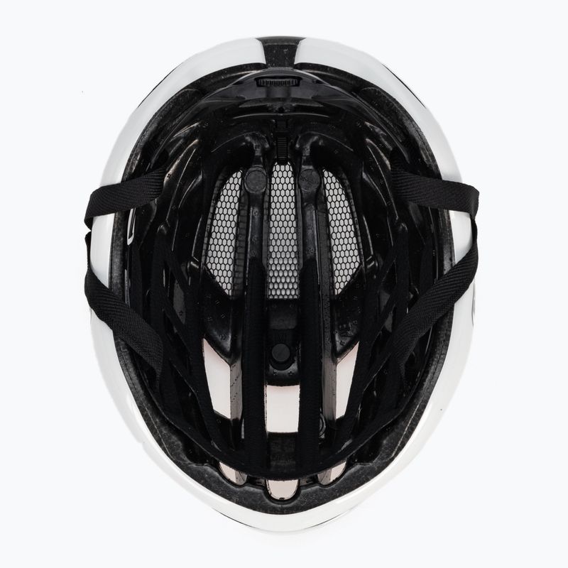 Велосипедна каска ABUS AirBreaker бяла/червена 5