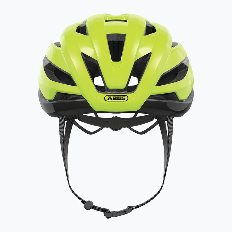 Велосипедна каска ABUS StormChaser neon yellow 4