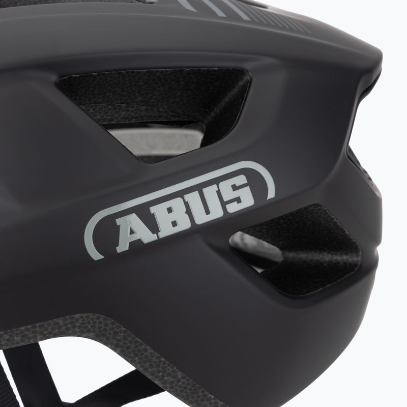 Велосипедна каска ABUS Aduro 3.0 race black 7
