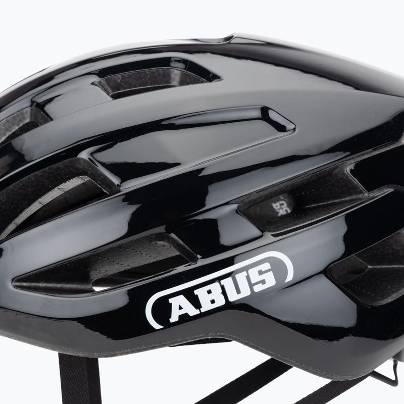 Велосипедна каска ABUS PowerDome shiny black 7