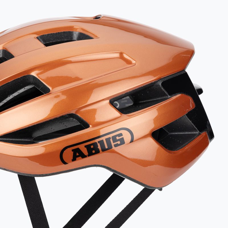 Велосипедна каска ABUS PowerDome goldfish orange 7
