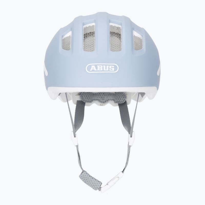 Детска велосипедна каска ABUS Smiley 3.0 ACE LED pure aqua 2