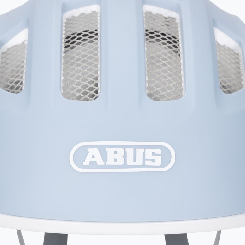 Детска велосипедна каска ABUS Smiley 3.0 ACE LED pure aqua 7