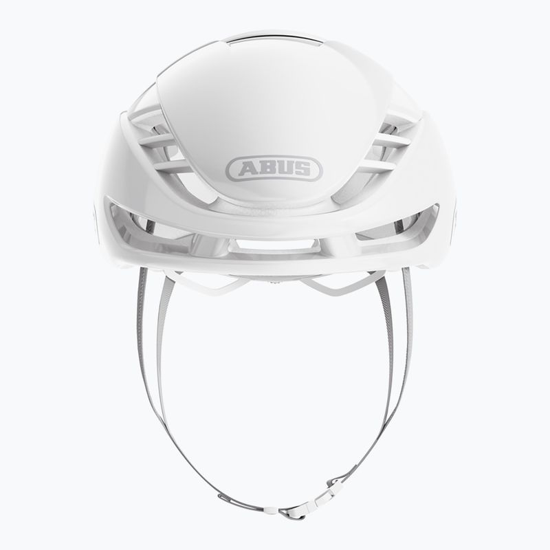 Велосипедна каска ABUS Gamechanger 2.0 чисто бяла 4