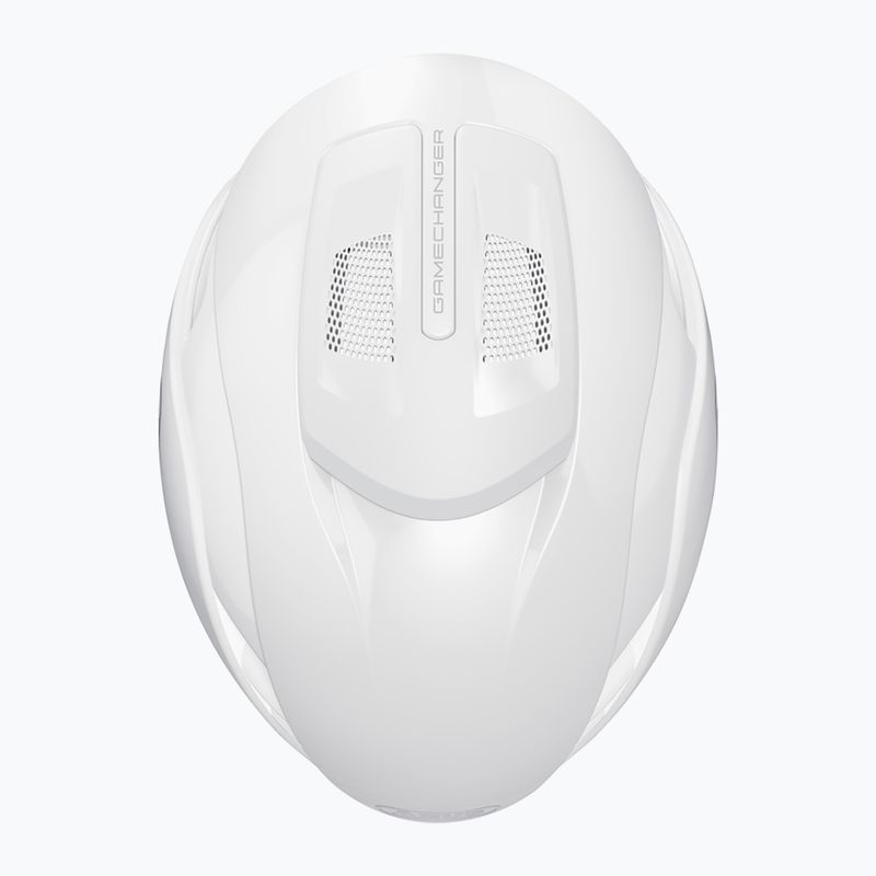 Велосипедна каска ABUS Gamechanger 2.0 чисто бяла 6
