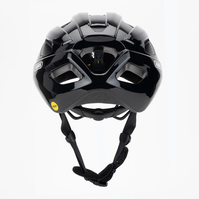Велосипедна каска ABUS Macator Mips shiny black 4