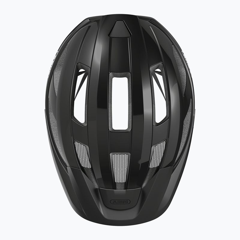 Велосипедна каска ABUS Macator Mips shiny black 4