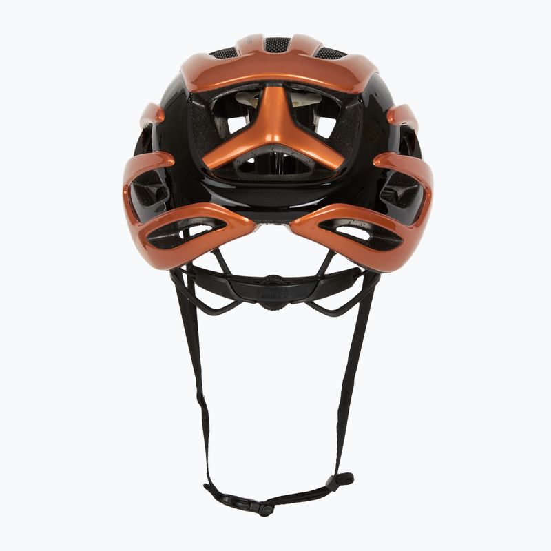 Велосипедна каска ABUS AirBreaker златна рибка оранжева 4