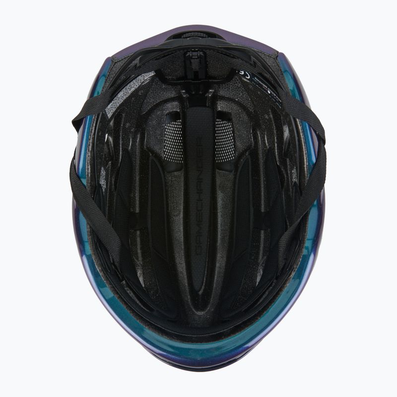 Велосипедна каска ABUS Gamechanger 2.0 flip flop лилава 5