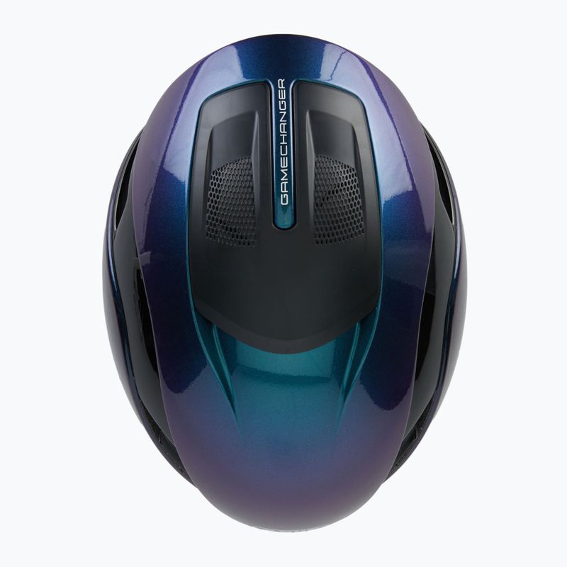 Велосипедна каска ABUS Gamechanger 2.0 flip flop лилава 6