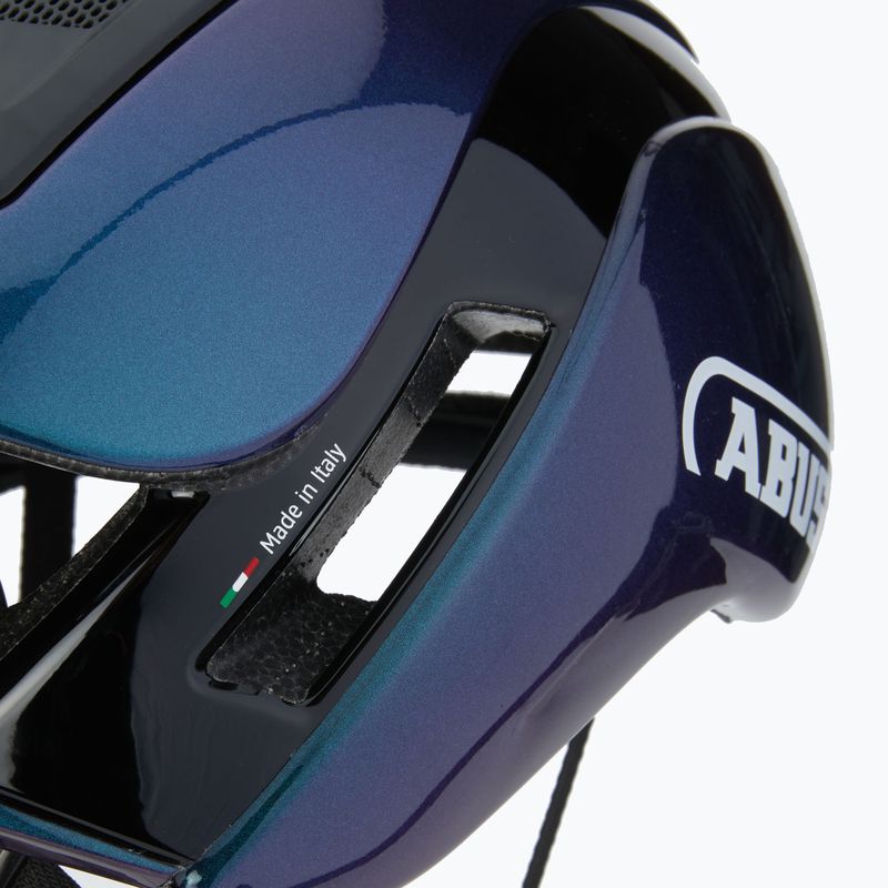 Велосипедна каска ABUS Gamechanger 2.0 flip flop лилава 8