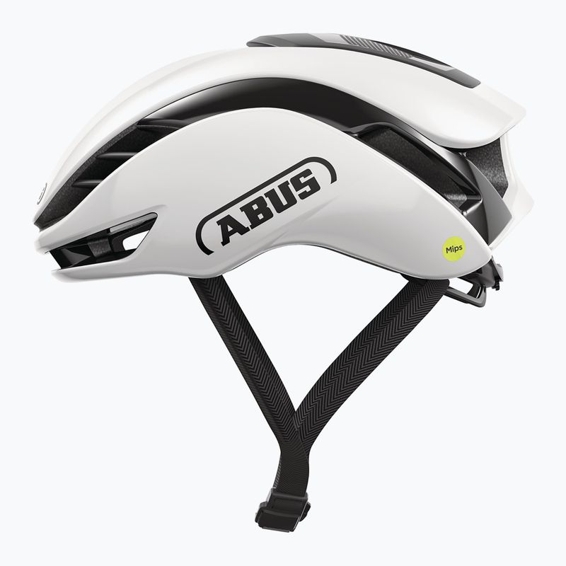 ABUS Gamechanger 2.0 MIPS каска за велосипед блестящо бяла 2