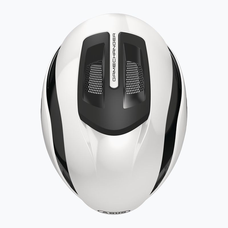 ABUS Gamechanger 2.0 MIPS каска за велосипед блестящо бяла 5