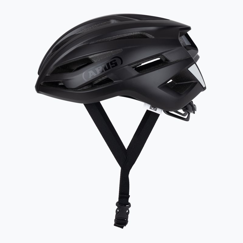 ABUS StormChaser Ace кадифена черна велосипедна каска 3