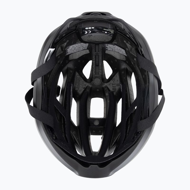 ABUS StormChaser Ace кадифена черна велосипедна каска 5