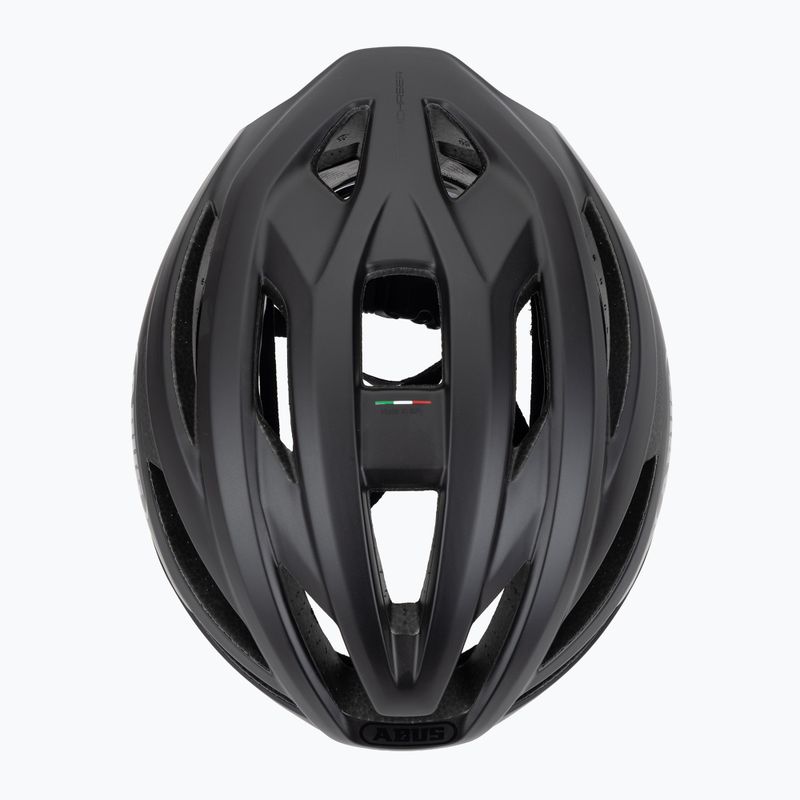 ABUS StormChaser Ace кадифена черна велосипедна каска 6