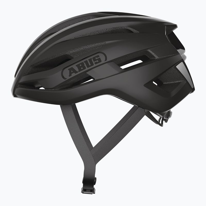 ABUS StormChaser Ace кадифена черна велосипедна каска 2