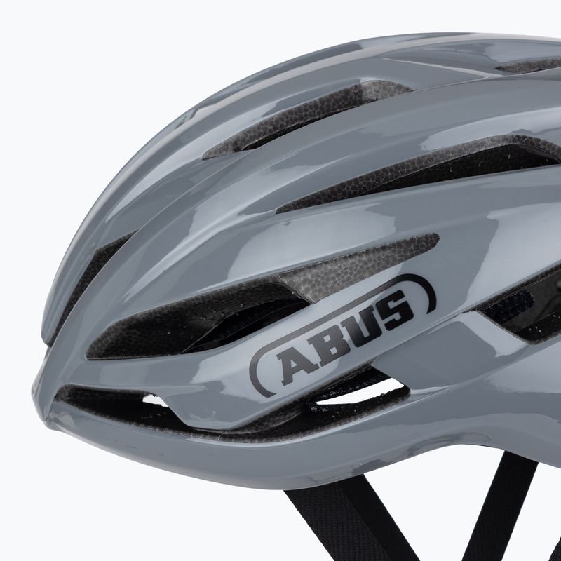 ABUS StormChaser Ace състезателна сива велосипедна каска 7