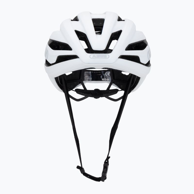 ABUS StormChaser Ace велосипедна каска флийс бяла 2